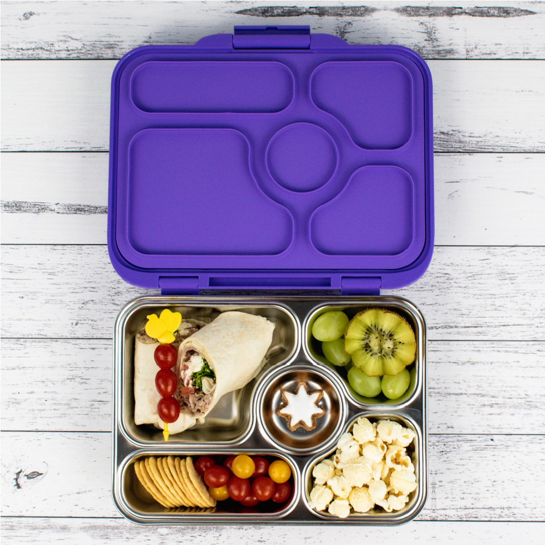 Snack Size Bento Lunch Box Surf Blue (Polar Bear)
