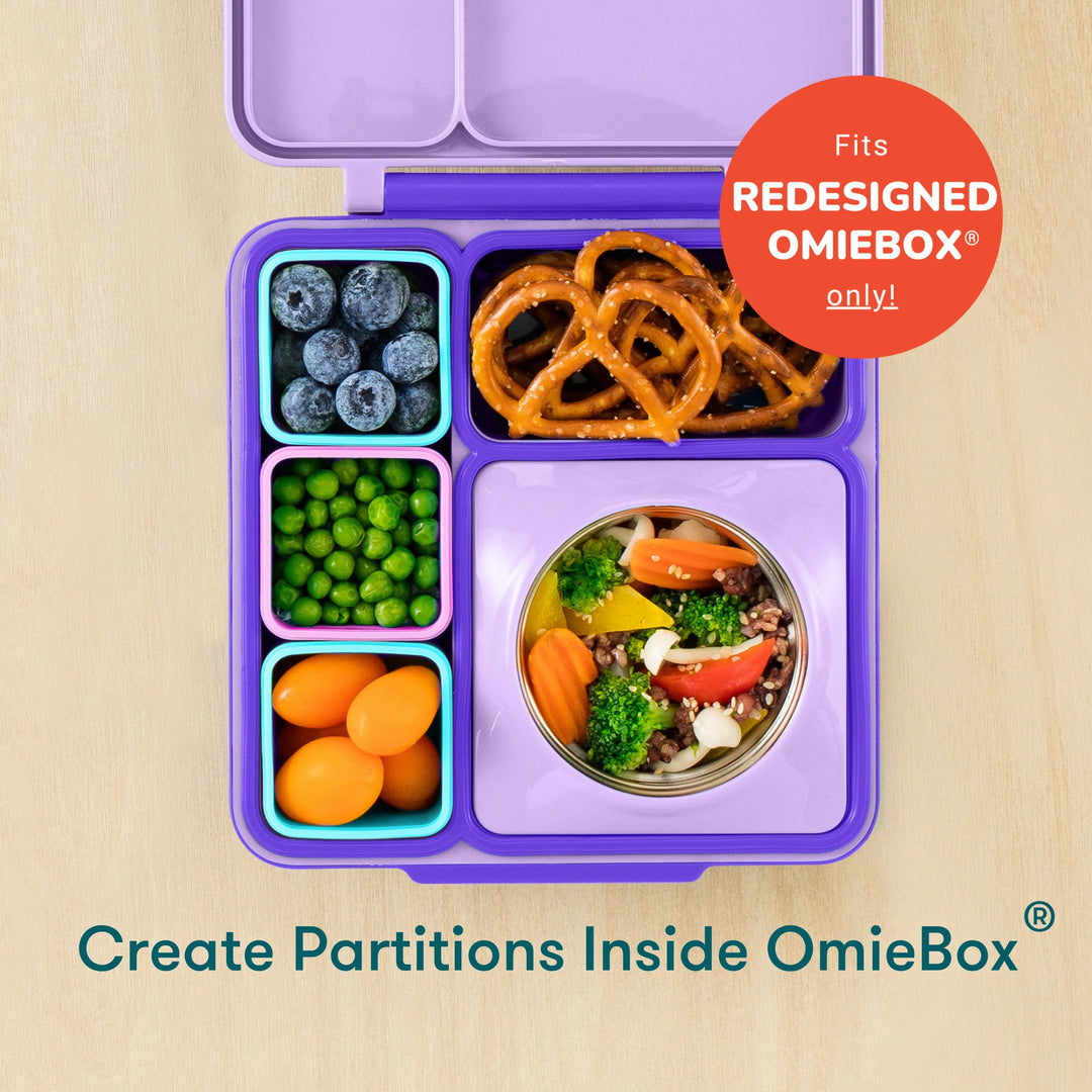 Omie Silicone Snack and Dip Containers