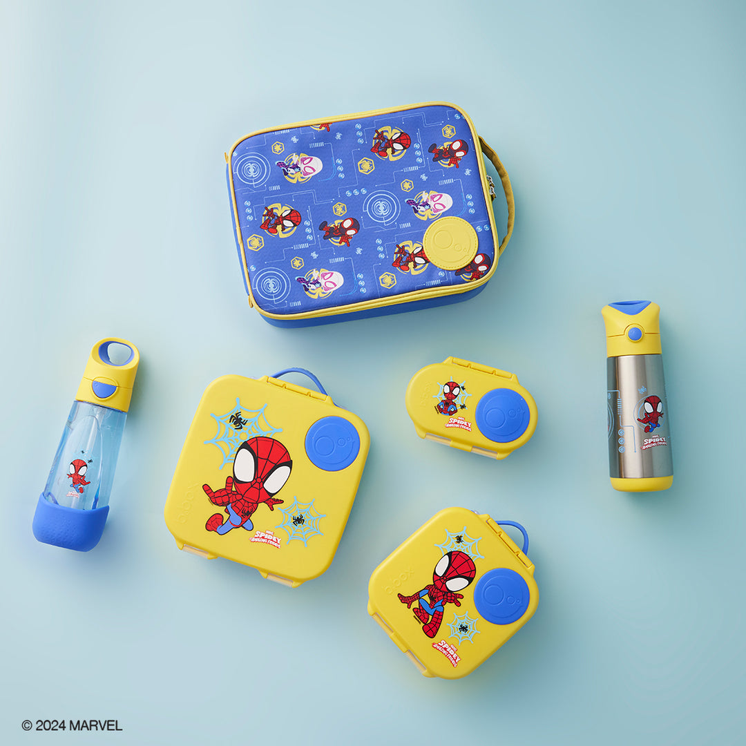PRE-ORDER - b.box Insulated Drink Bottle 500ml - Spidey