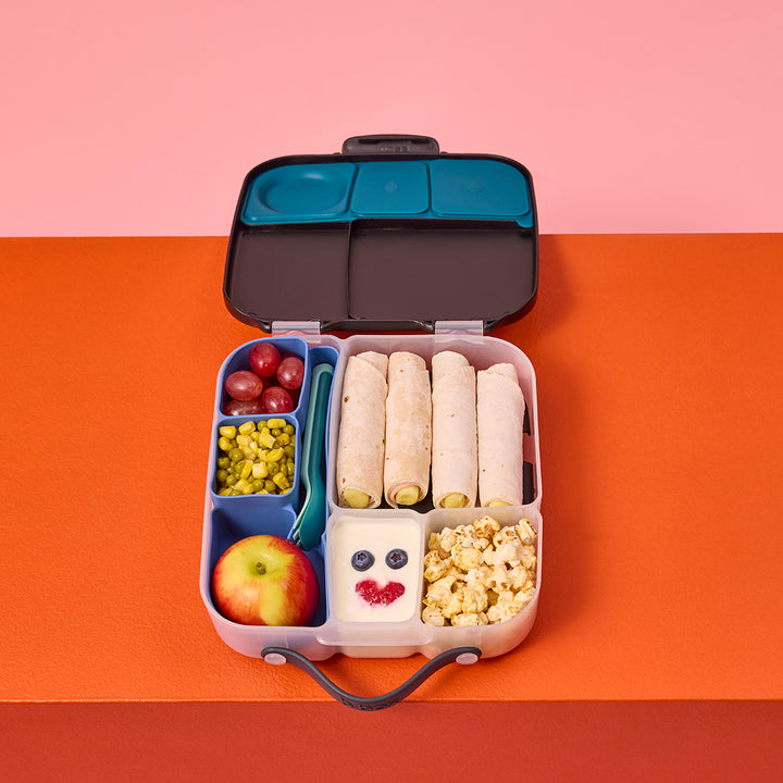 b.box Silicone Bento Tray - LUNCH - Ocean