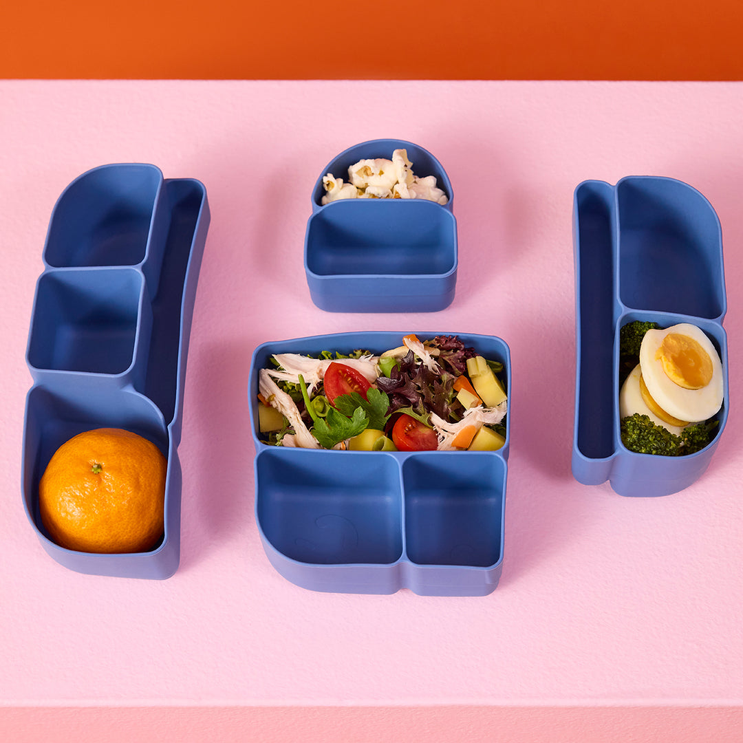 b.box Silicone Bento Tray - MINI - Ocean