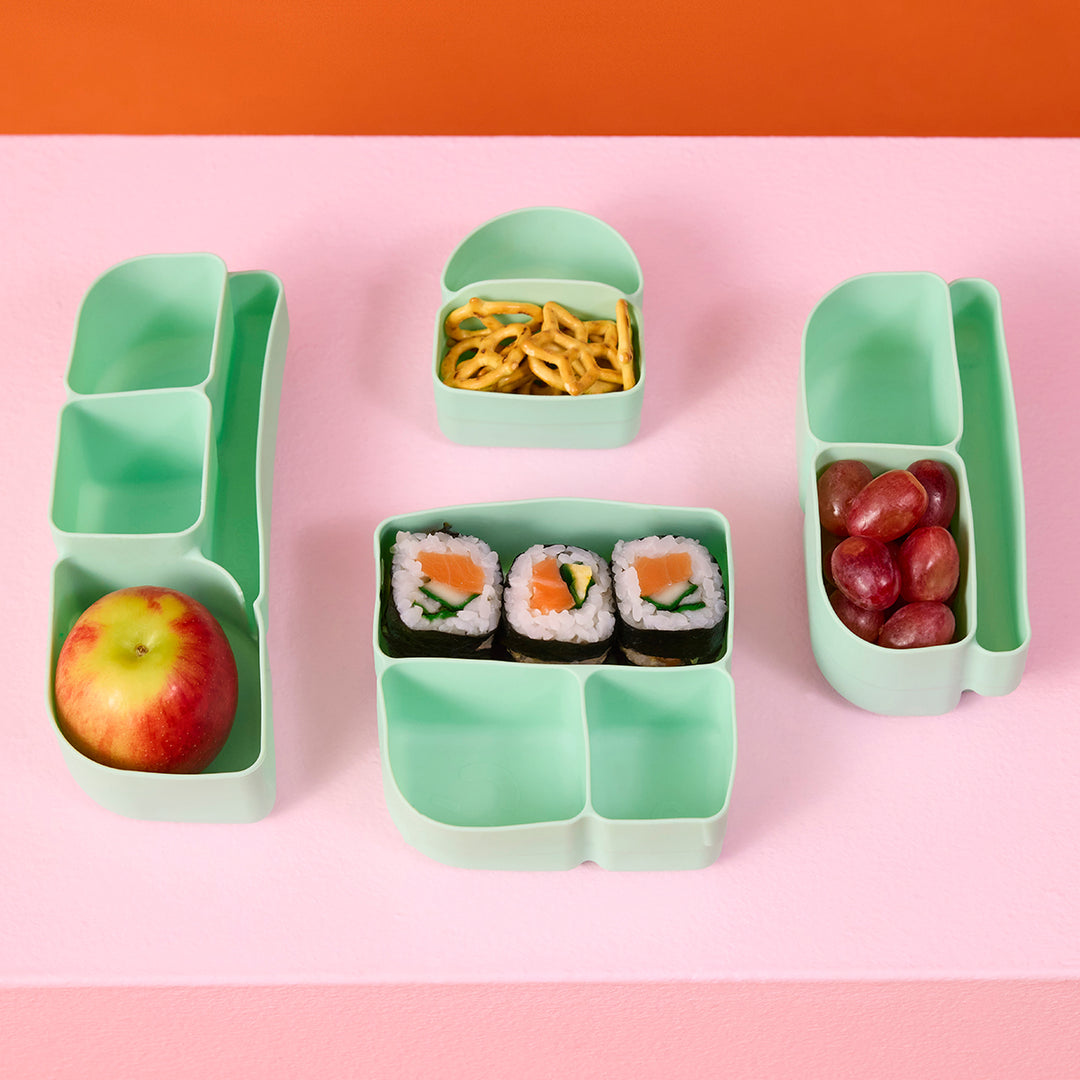b.box Silicone Bento Tray - MINI - Forest