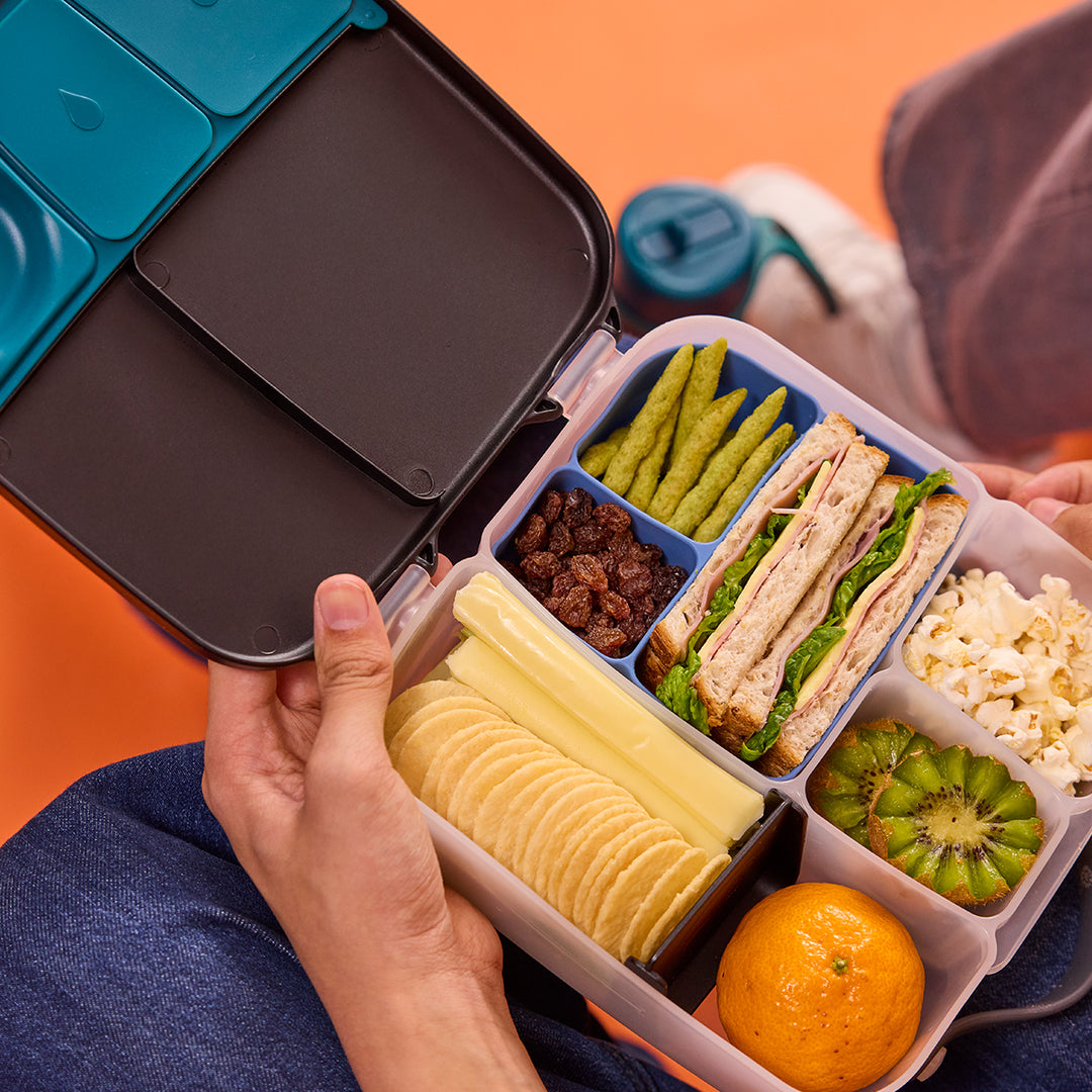 b.box Silicone Bento Buddy - LUNCH - Ocean