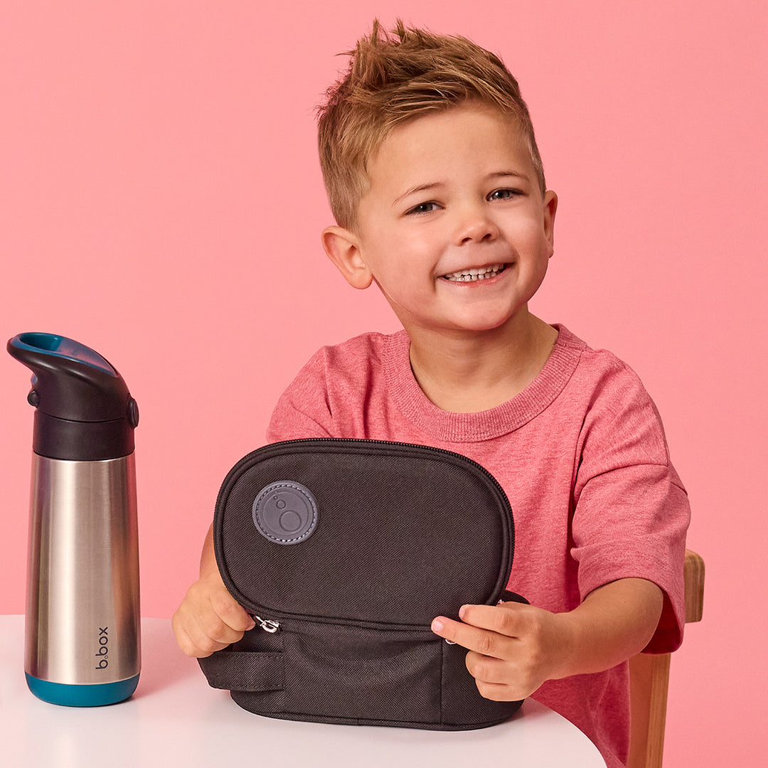 b.box Insulated Snack Bag - Basic Black