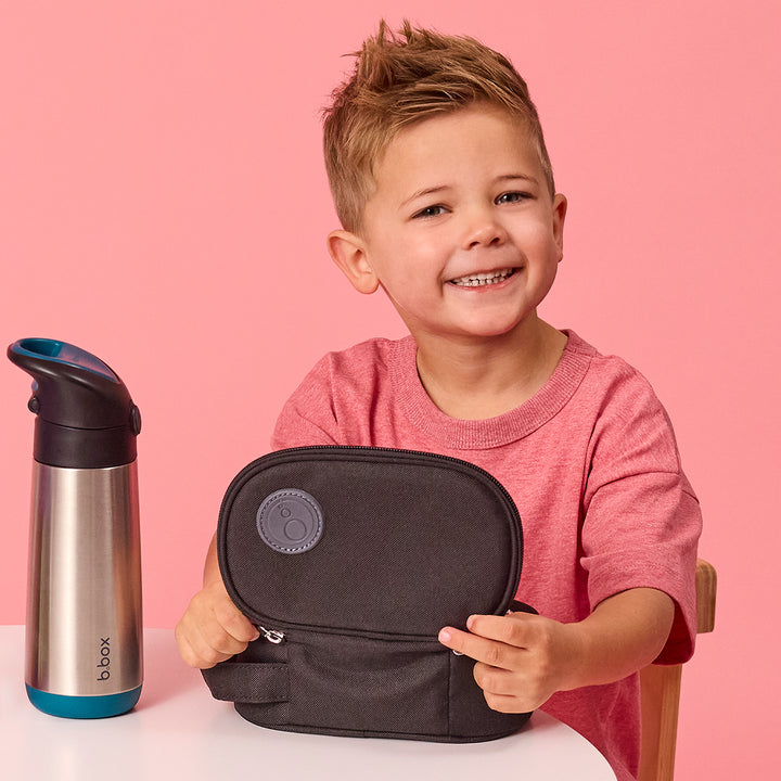 b.box Insulated Snack Bag - Basic Black
