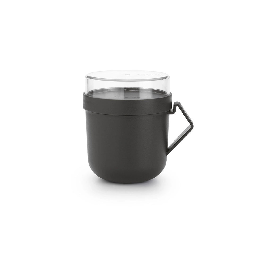 Brabantia Make & Take Soup Mug - Dark Grey
