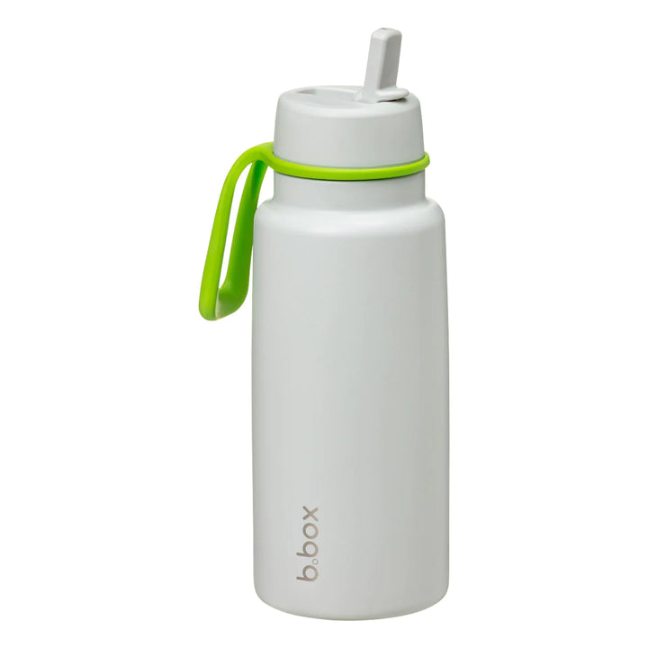 b.box 1L Insulated Flip Top Drink Bottle - Lime Time