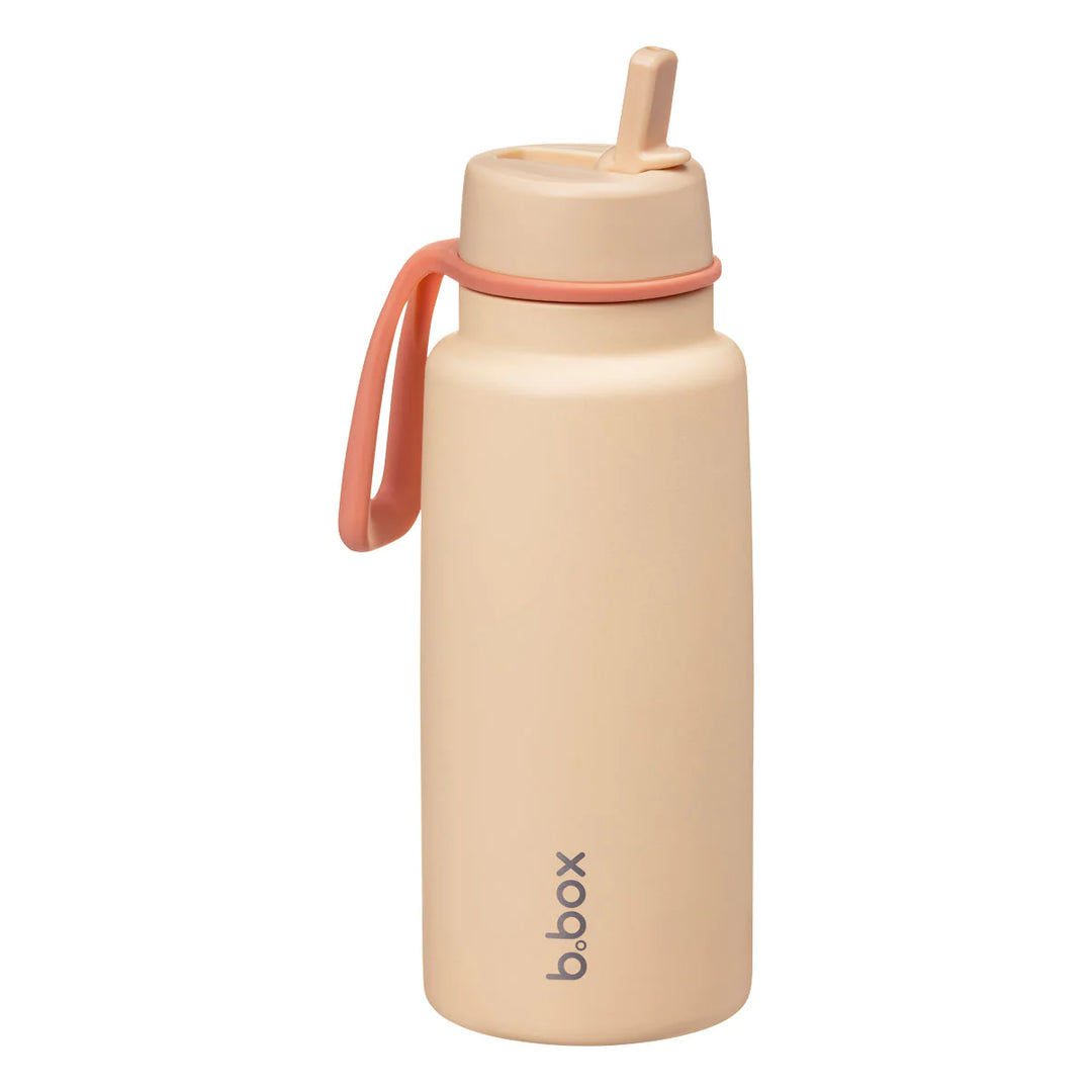 b.box 1L Insulated Flip Top Drink Bottle - Melon Mist