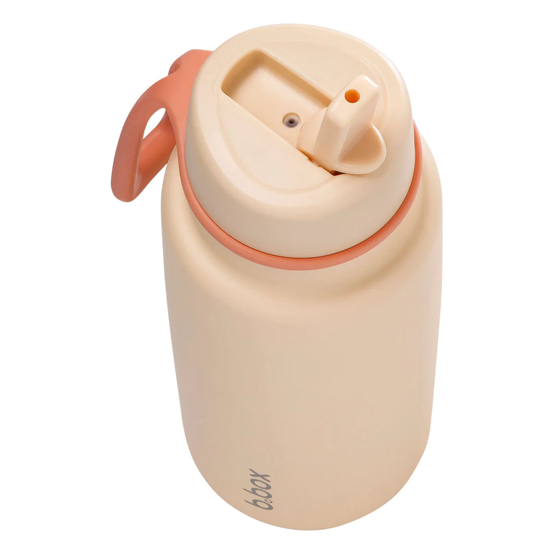 b.box 1L Insulated Flip Top Drink Bottle - Melon Mist