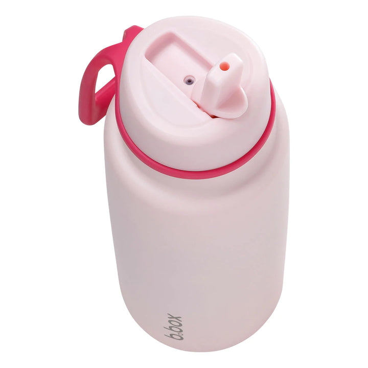 b.box 1L Insulated Flip Top Drink Bottle - Pink Paradise