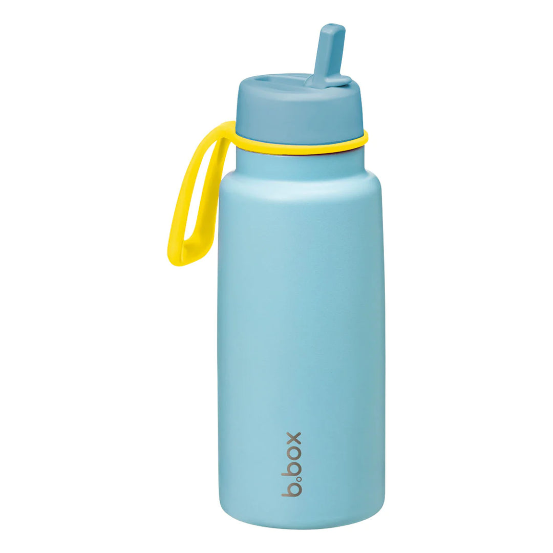 b.box 1L Insulated Flip Top Drink Bottle - Pool Side
