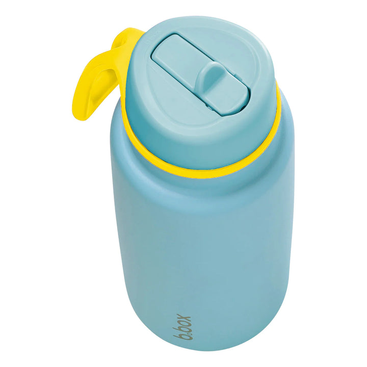 b.box 1L Insulated Flip Top Drink Bottle - Pool Side