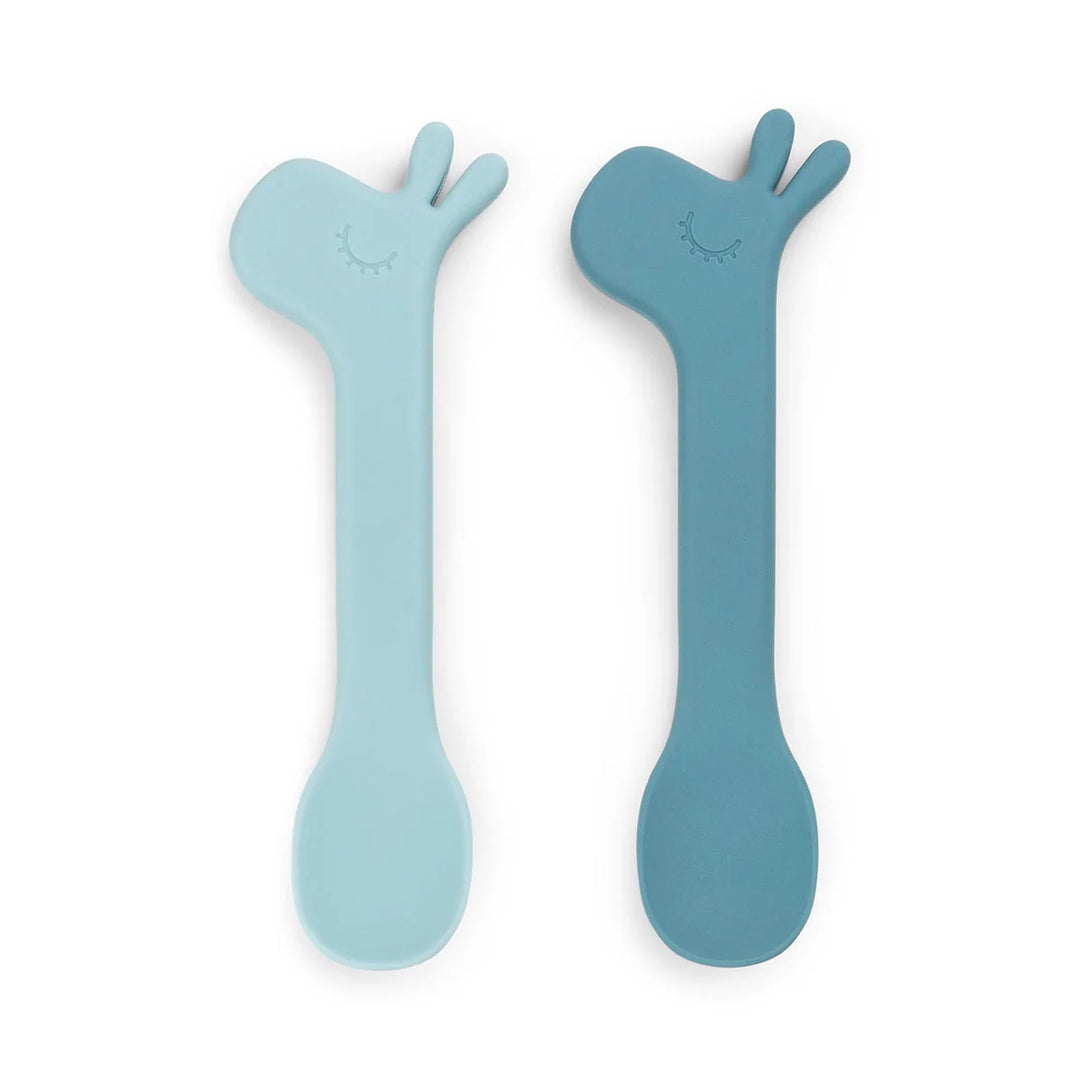 Done By Deer Lalee Silicone Spoon 2pk - Blue