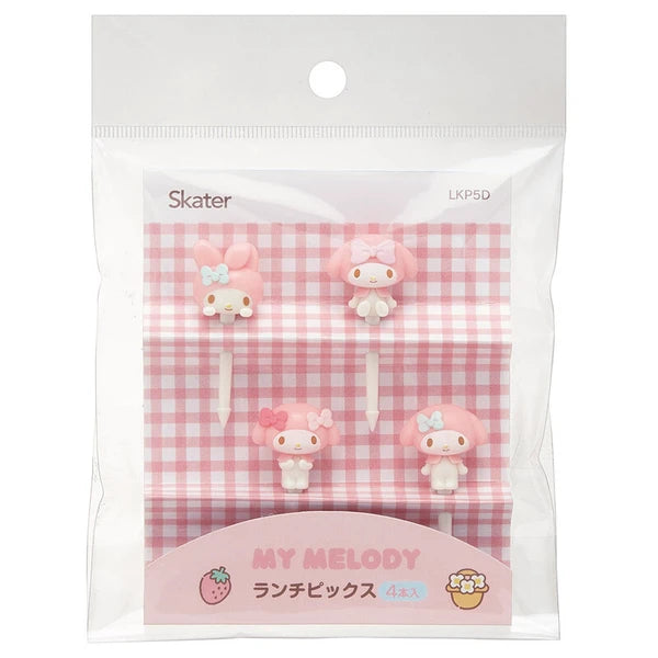 My Melody Food Picks - 4pk