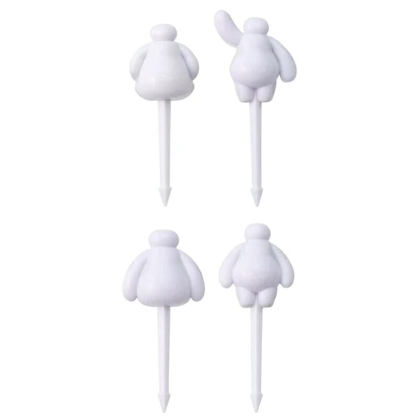 Baymax Big Hero Food Picks - 4pk