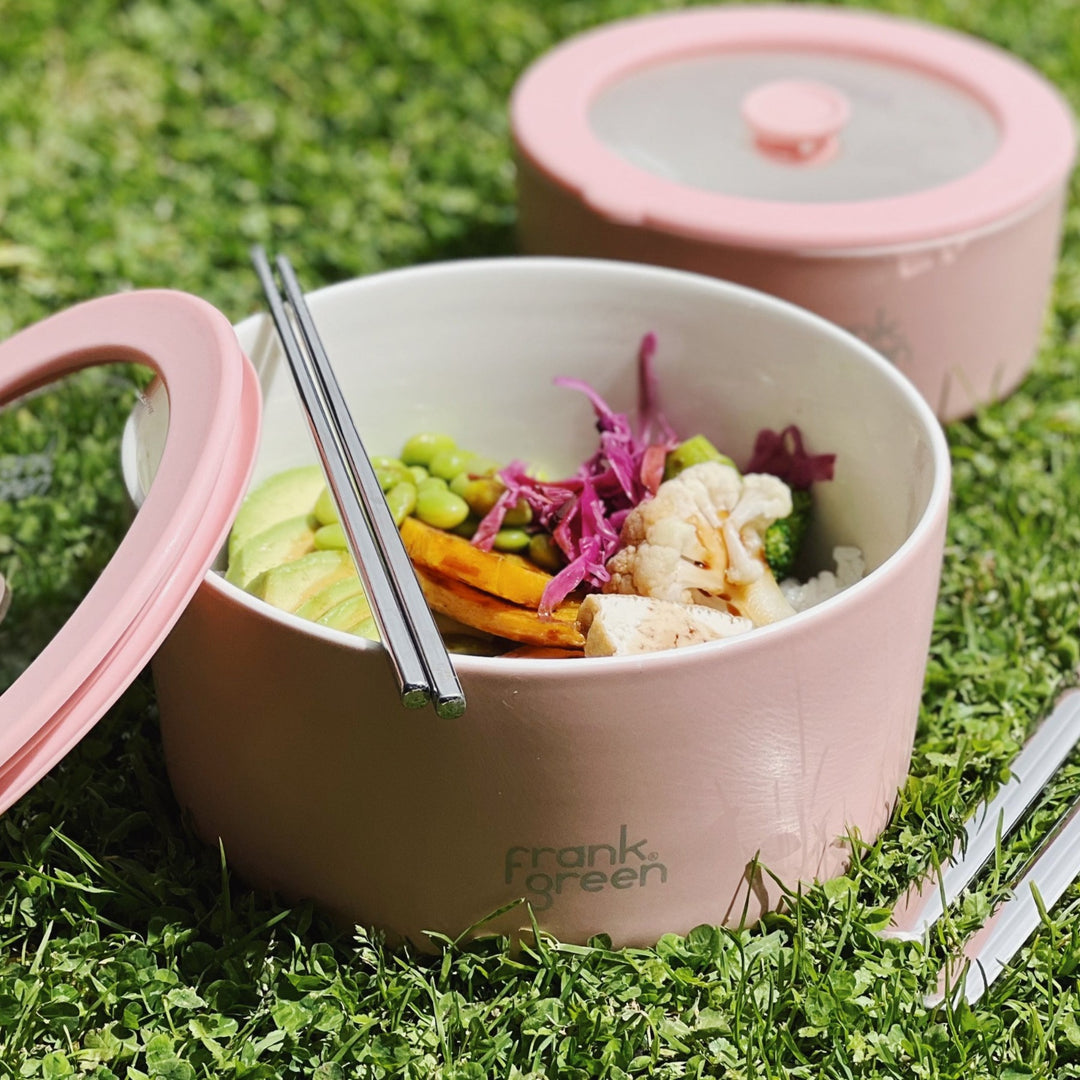 Frank Green Porcelain Bowls 2pk - Blushed