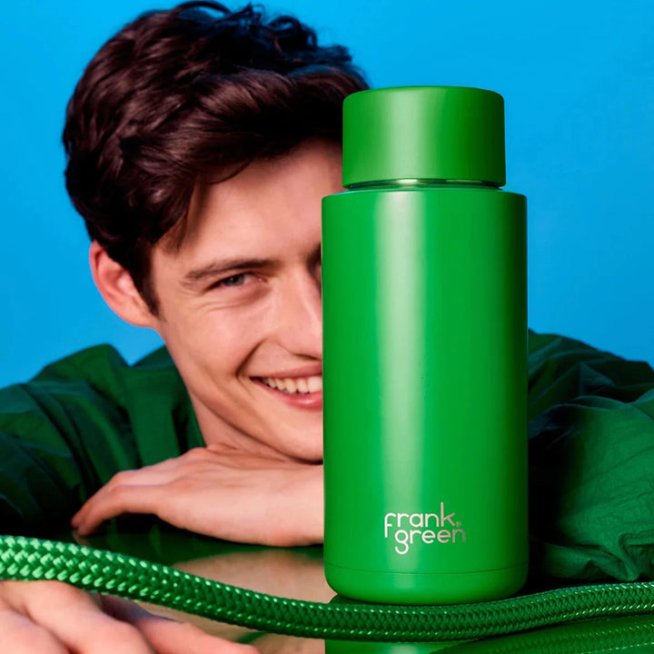Frank Green Insulated Drink Bottle 1L - Evergreen