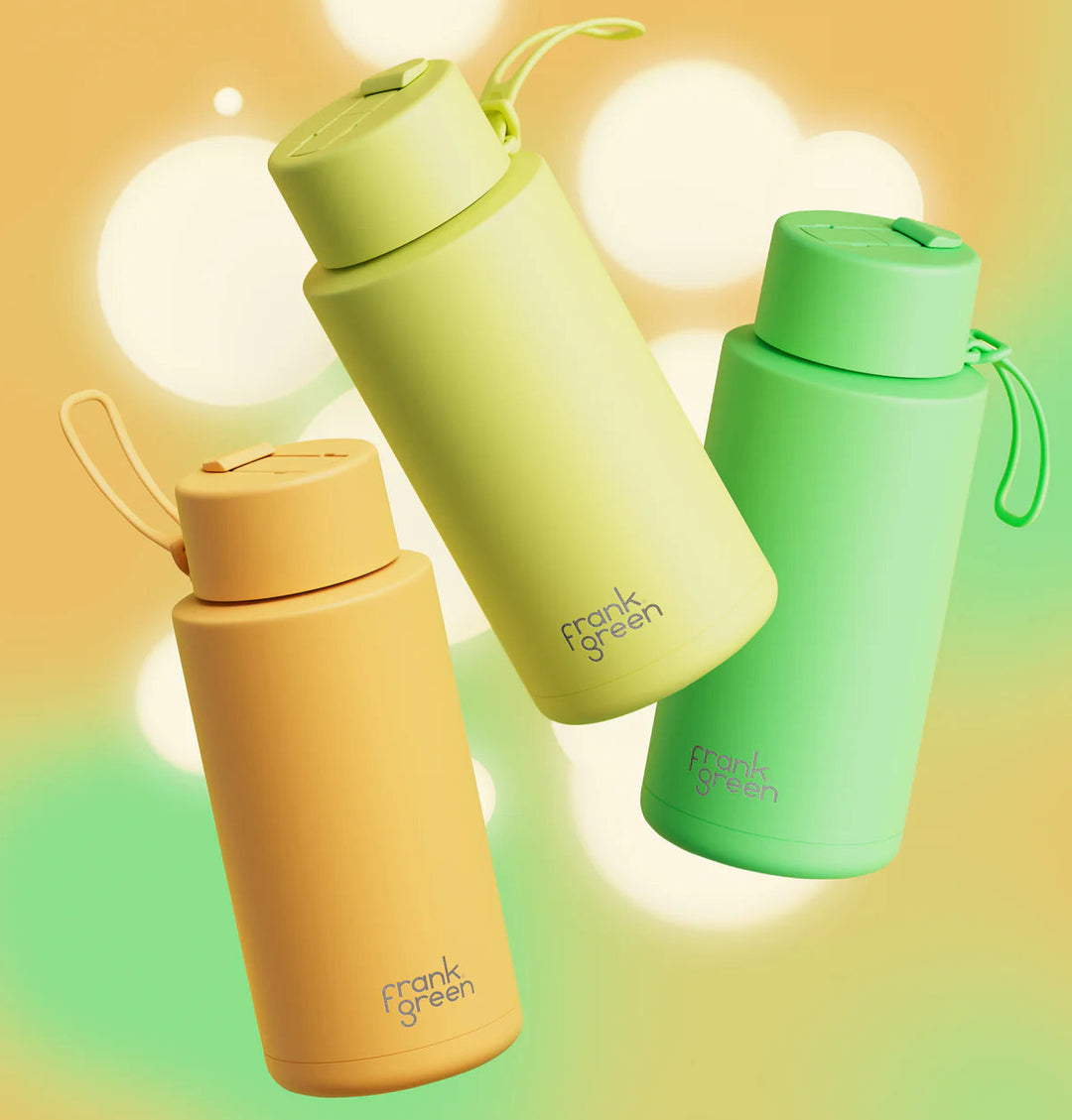 Frank Green GLOW Insulated Drink Bottle 1L - Star Glow