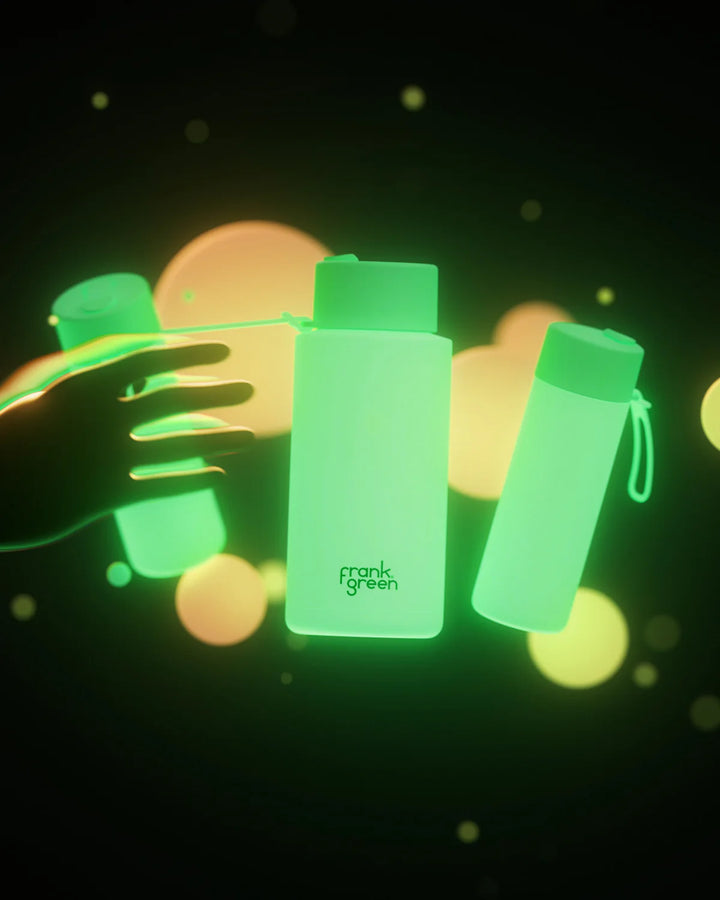 Frank Green GLOW Insulated Drink Bottle 1L - Star Glow