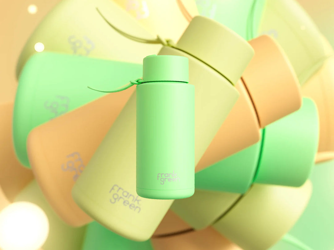 Frank Green GLOW Insulated Drink Bottle 1L - Star Glow