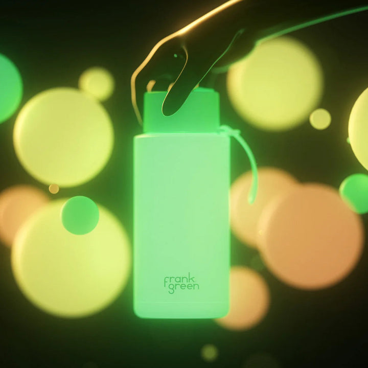 Frank Green GLOW Insulated Drink Bottle 1L - Aurora Glow