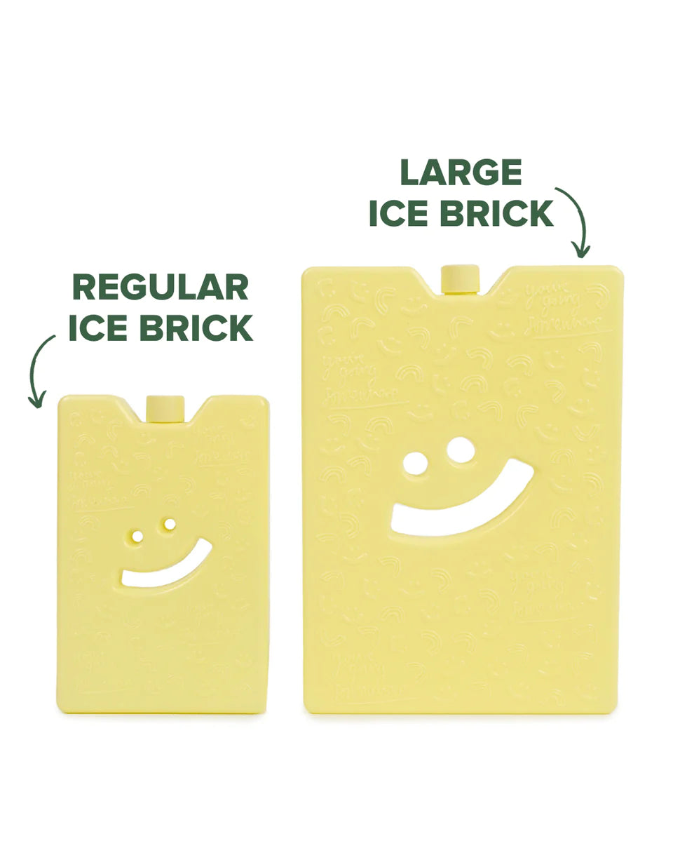 The Somewhere Co Ice Brick LARGE - Lemon Yellow