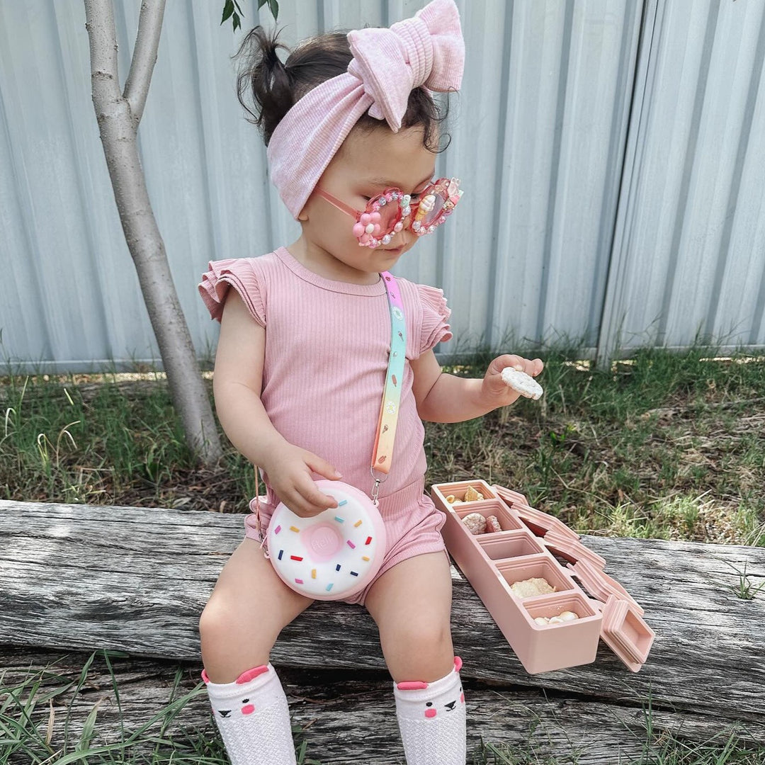 Contains Anything Snack Bento - Pink Salt