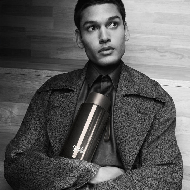 Frank Green Limited Edition Chrome Drink Bottle 1L - Shadow