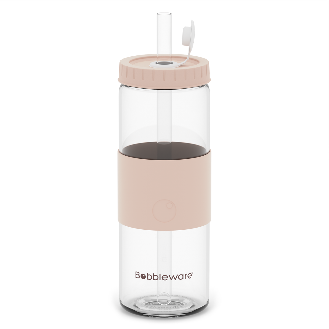 Bobbleware Glass 700ml Tumbler - Rose