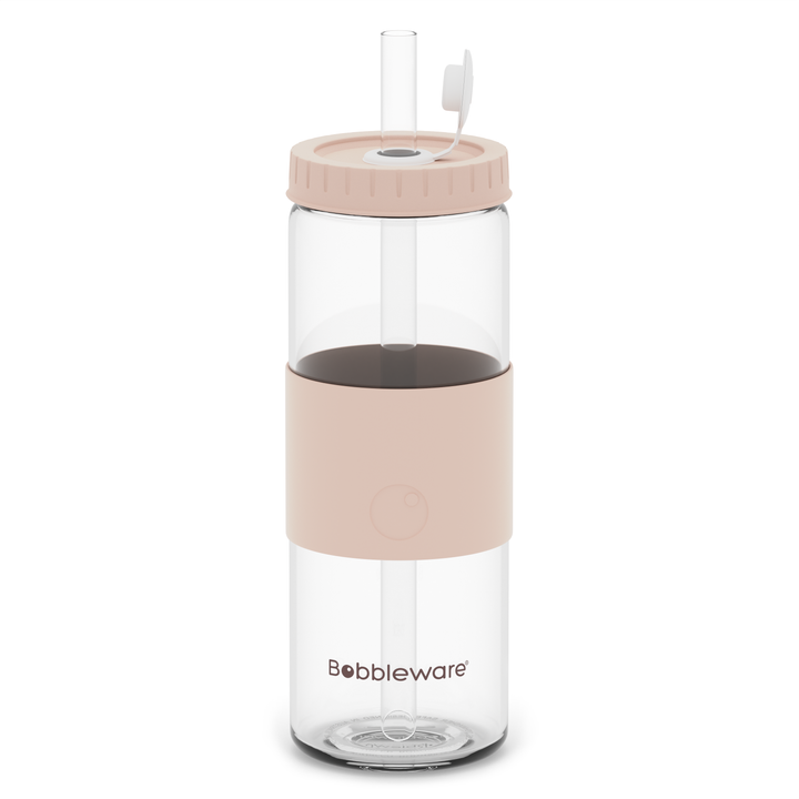 Bobbleware Glass 700ml Tumbler - Rose