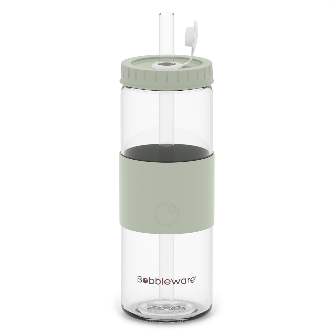 Bobbleware Glass 700ml Tumbler - Sage