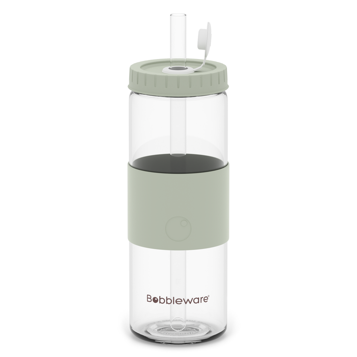 Bobbleware Glass 700ml Tumbler - Sage