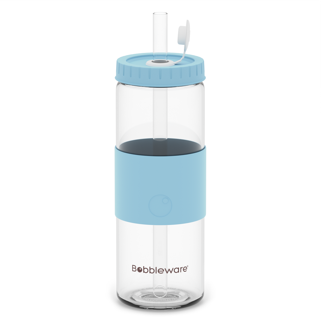 Bobbleware Glass 700ml Tumbler - Sky Blue