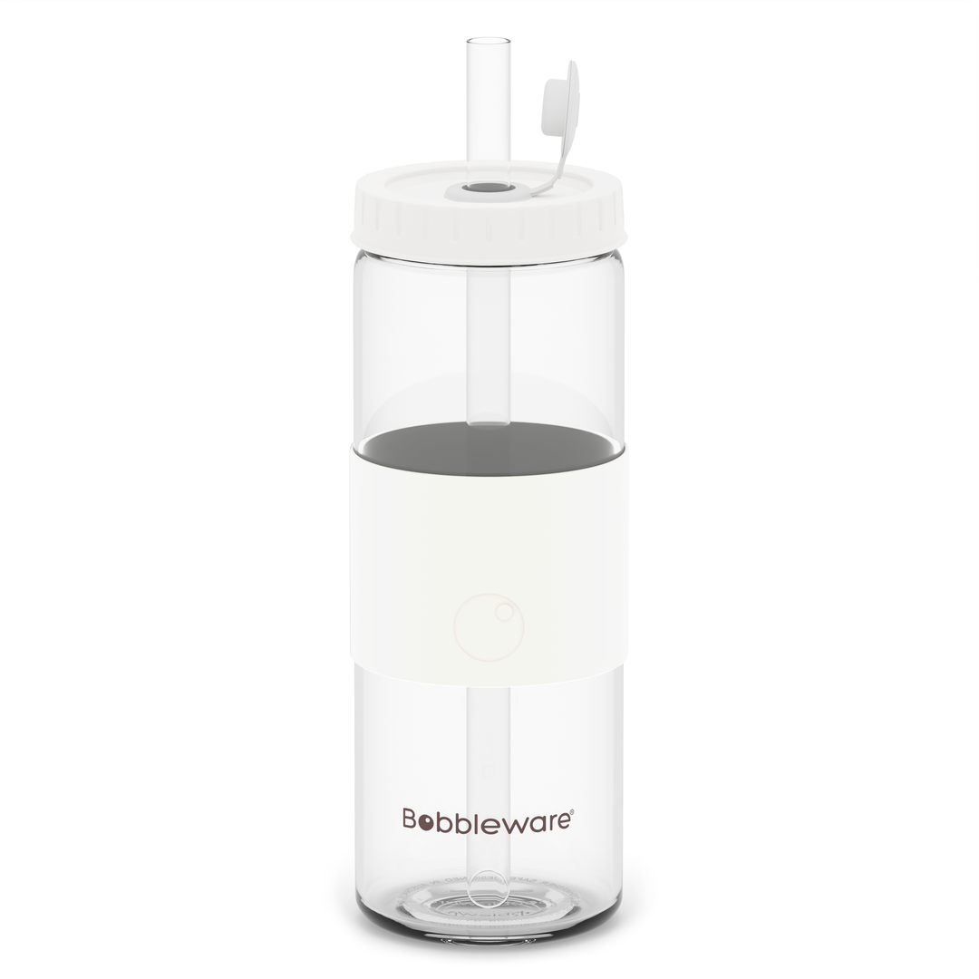 Bobbleware Glass 700ml Tumbler - Snow
