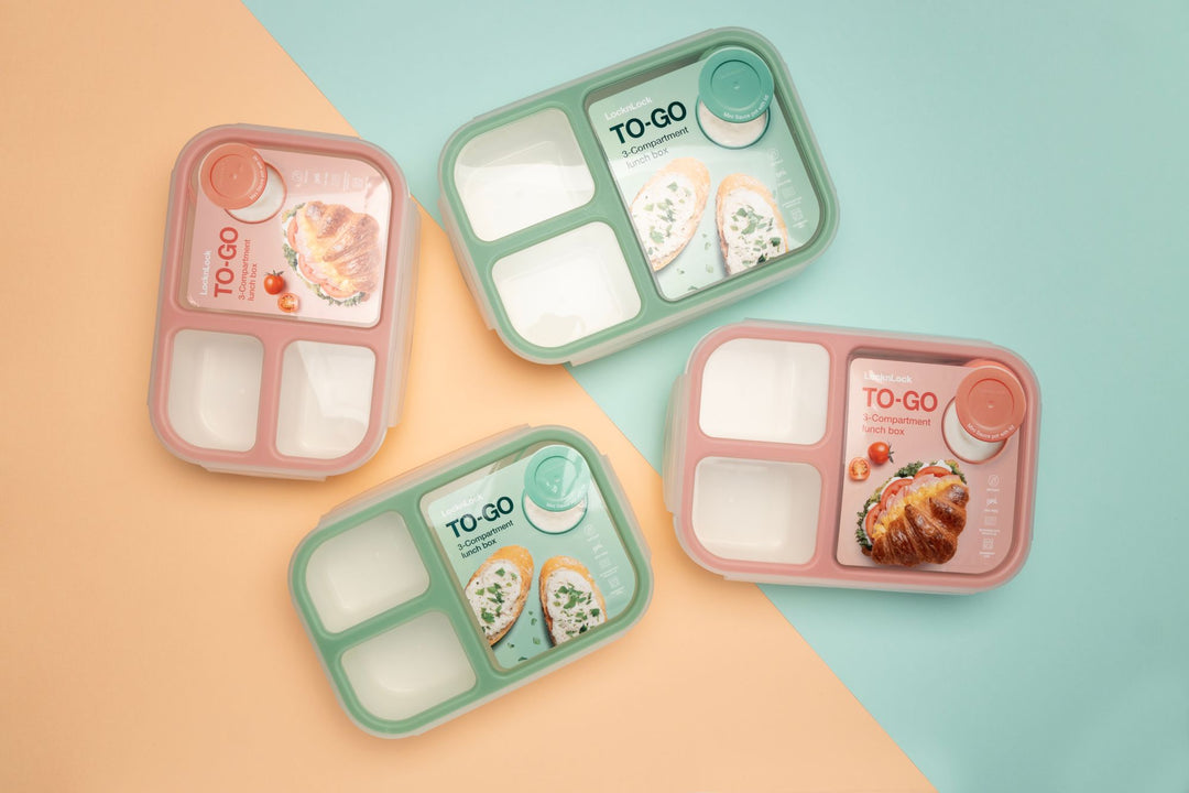 LocknLock To-Go Bento Box Large - Pink