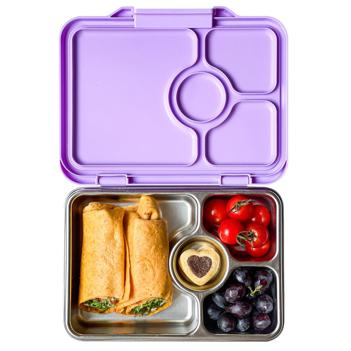 Yumbox Prêt Stainless Steel Bento Box - Lavande Purple