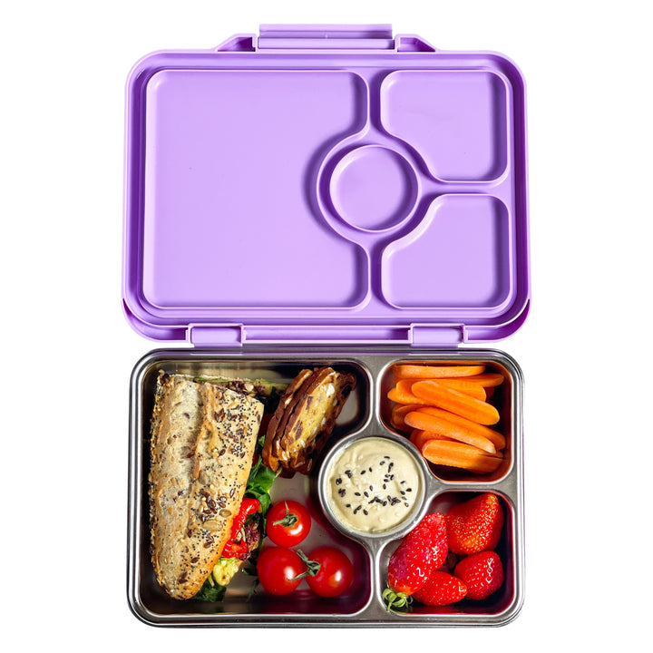 Yumbox Prêt Stainless Steel Bento Box - Lavande Purple