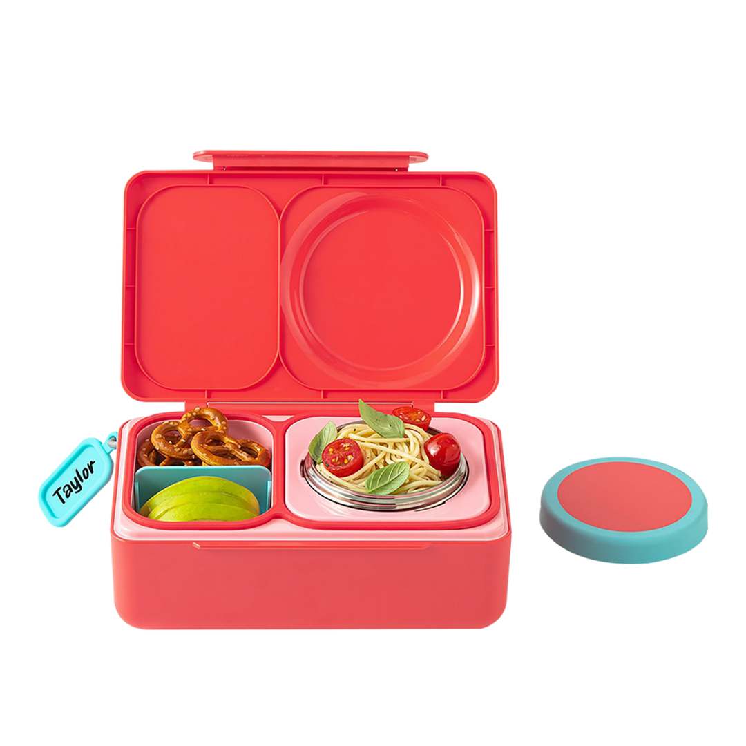 OmieBox UP Hot & Cold Lunch Box - Cherry Pink