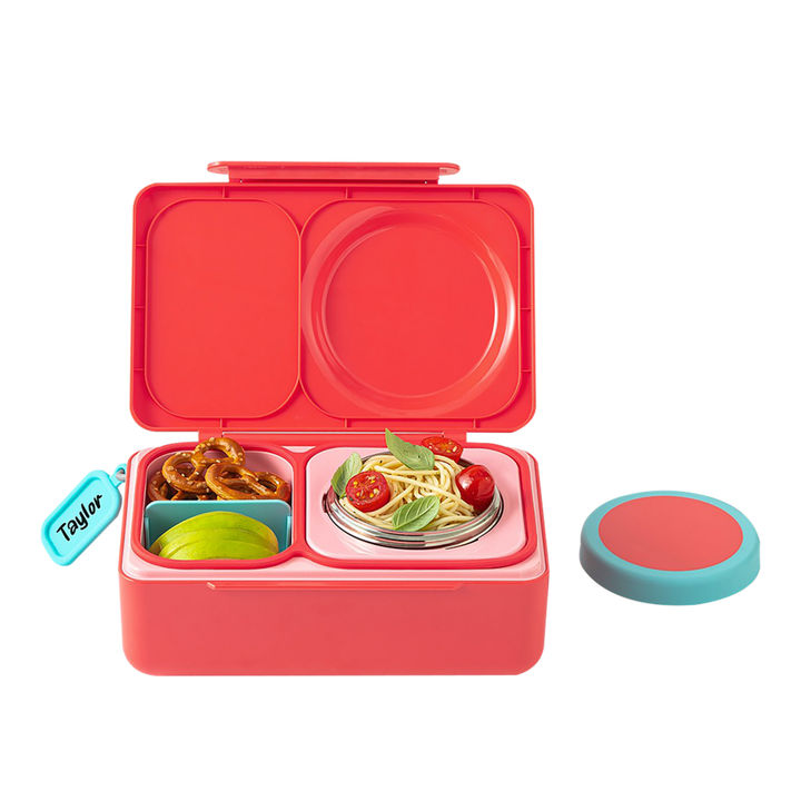OmieBox UP Hot & Cold Lunch Box - Cherry Pink