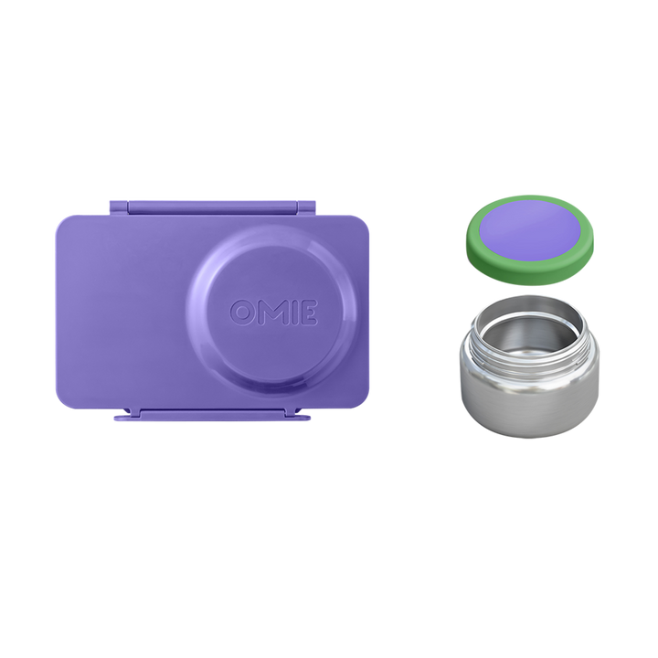 OmieBox UP Hot & Cold Lunch Box - Galaxy Purple