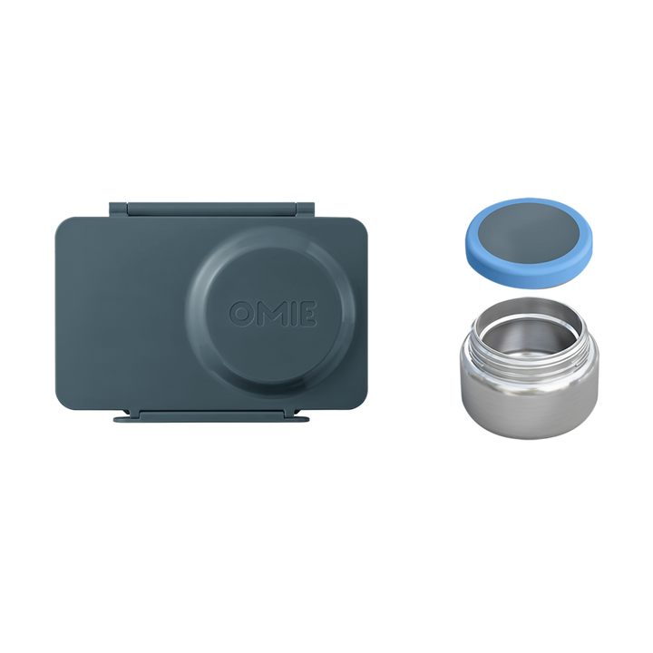 OmieBox UP Hot & Cold Lunch Box - Graphite