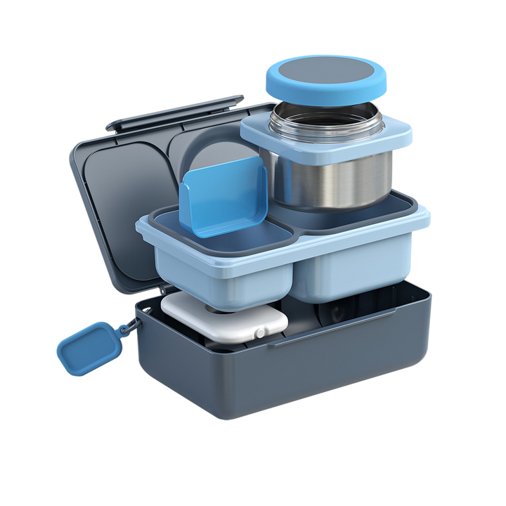 OmieBox UP Hot & Cold Lunch Box - Graphite