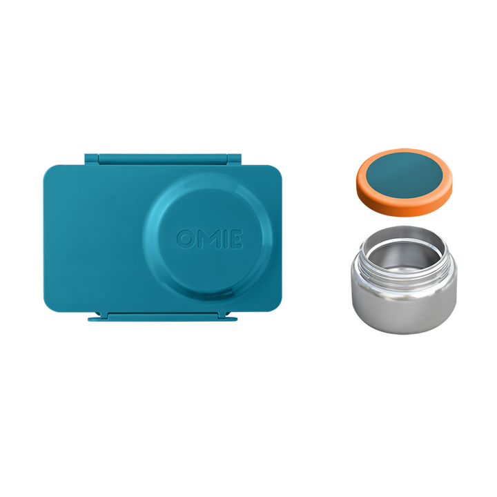 OmieBox UP Hot & Cold Lunch Box - Teal Green