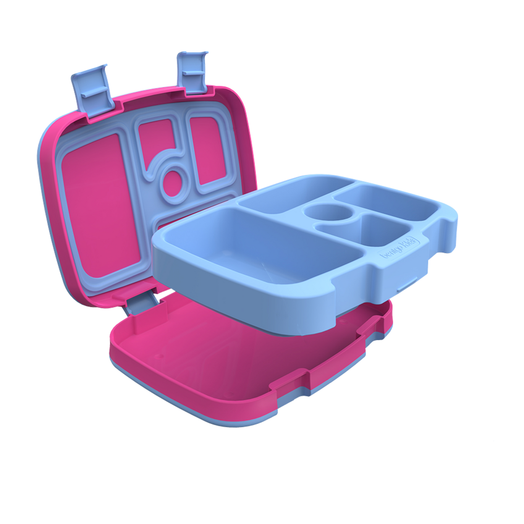 Bentgo Kids Lunchbox & Bag Bundle - Rainbows & Butterflies
