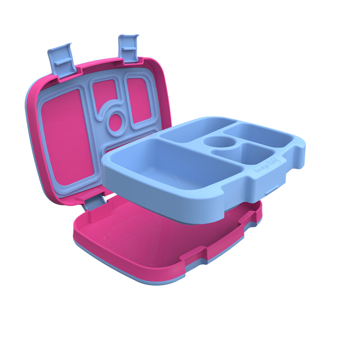 Bentgo Kids Lunchbox & Bag Bundle - Rainbows & Butterflies