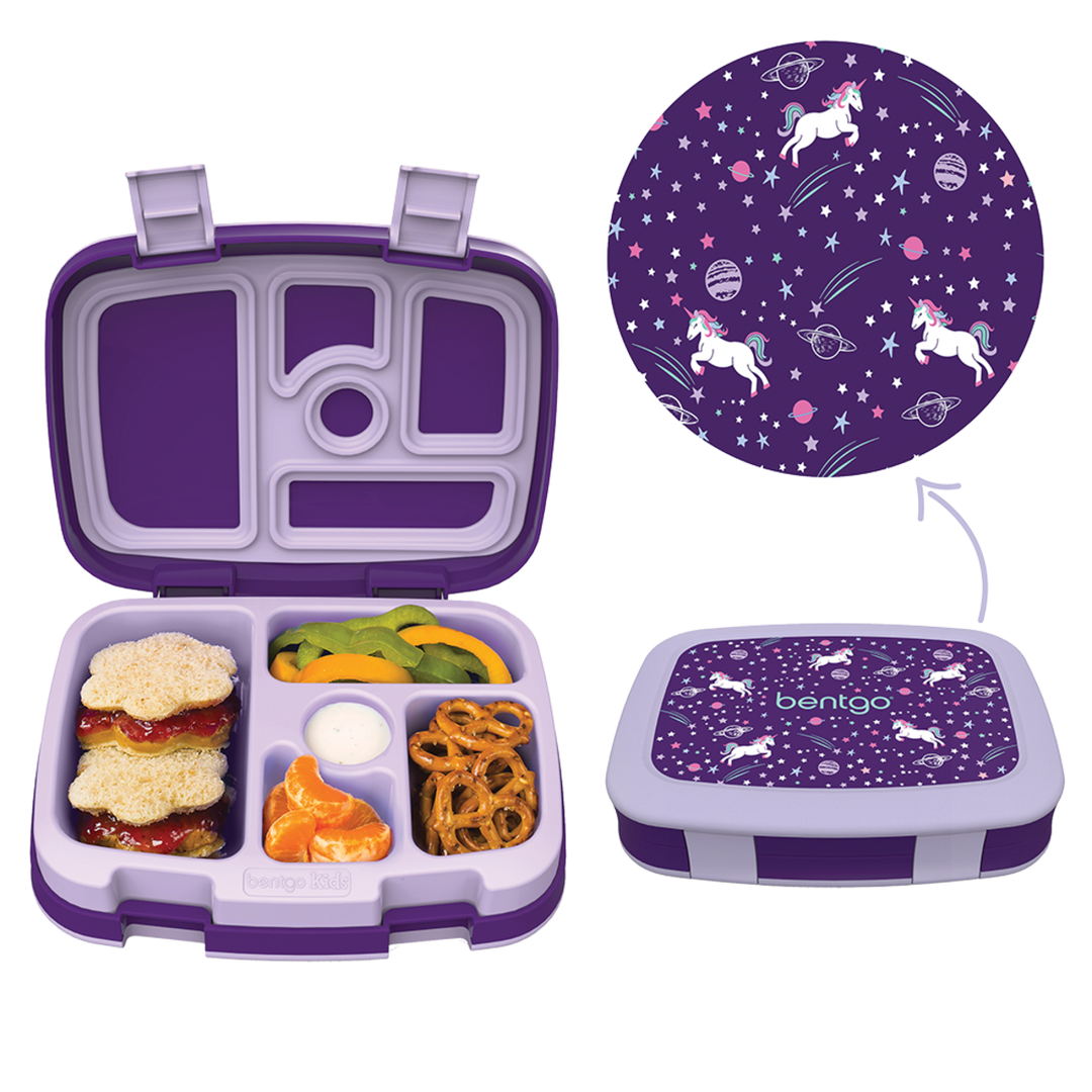 Bentgo Kids Lunchbox & Bag Bundle - Unicorns