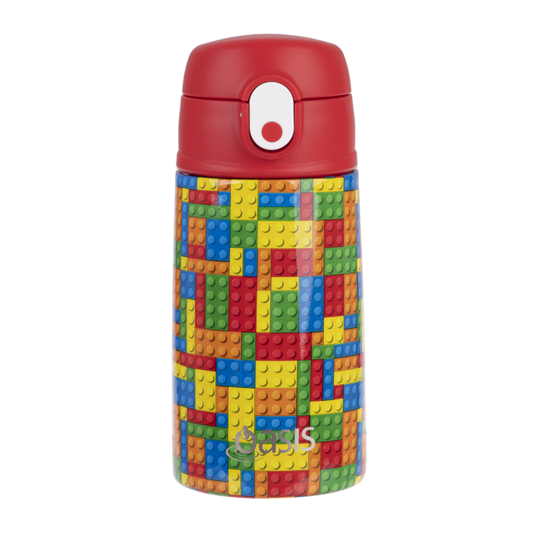 Sachi Insulated Lunch Bag, Food Jar & Bottle Bundle - Bricks