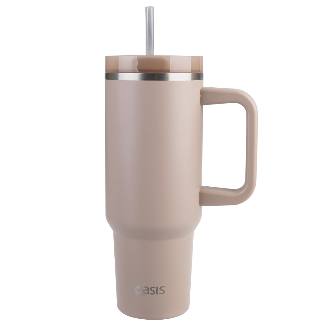 Oasis Insulated Commuter Tumbler 1.2L - Latte