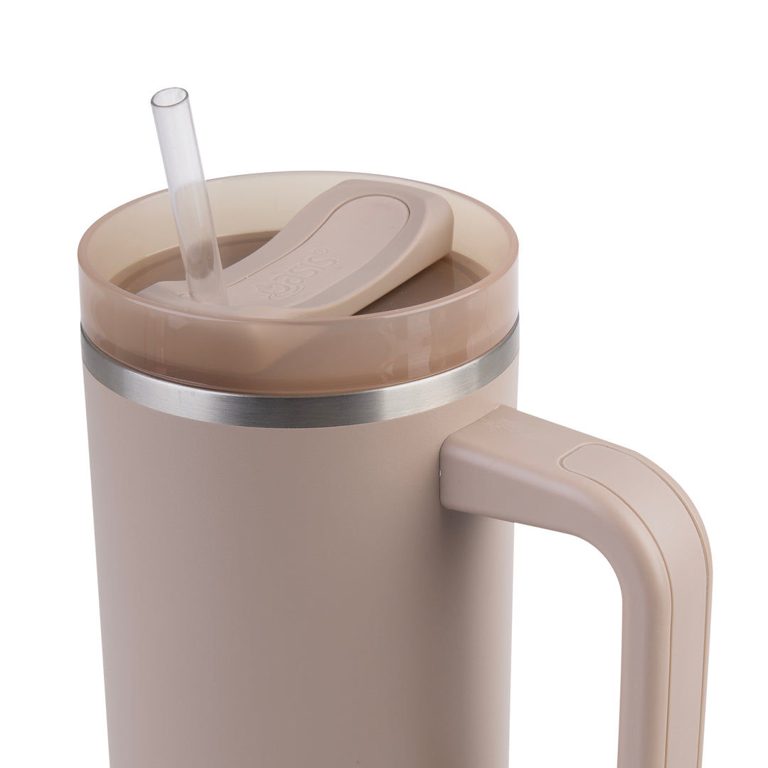 Oasis Insulated Commuter Tumbler 1.2L - Latte