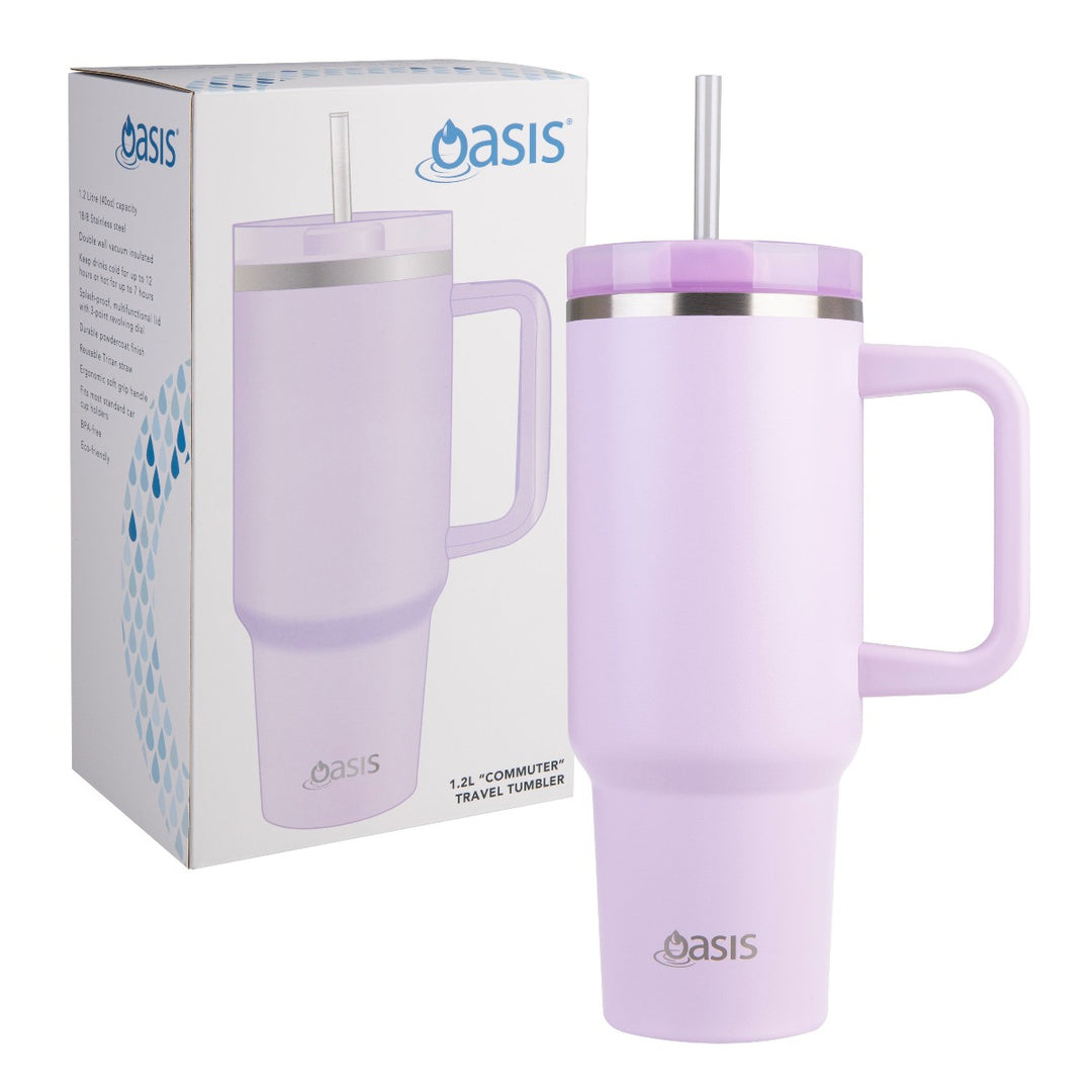 Oasis Insulated Commuter Tumbler 1.2L - Orchid